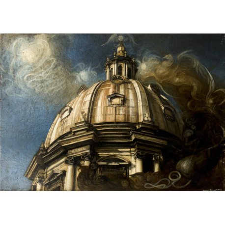 Aerial view of St. Andrea della Valle