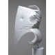 Angelo Brugnera, Marble Sculpture, Marble White Savannah, Contemporary Art,