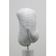 Angelo Brugnera, Marble Sculpture, Marble White Savannah, Contemporary Art,