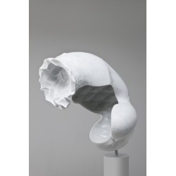 Angelo Brugnera, Marble Sculpture, Marble White Savannah, Contemporary Art,