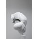 Angelo Brugnera, Marble Sculpture, Marble White Savannah, Contemporary Art,