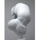 Angelo Brugnera, Marble Sculpture, Marble White Savannah, Contemporary Art,