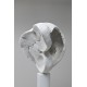 Angelo Brugnera, Marble Sculpture, Marble White Savannah, Contemporary Art,