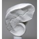 Angelo Brugnera, Marble Sculpture, Marble White Savannah, Contemporary Art,