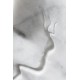 Angelo Brugnera, Marble Sculpture, Marble White Savannah, Contemporary Art,