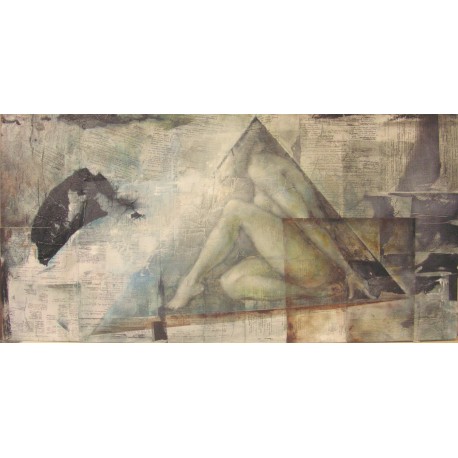 Maria Micozzi, painting , acrylics and varnish on canvas, Contemporary Art,